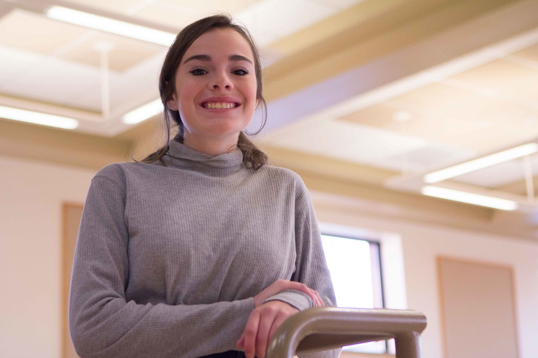 Mantle serves her school and state
